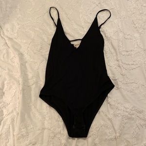 Cute spaghetti strap bodysuit